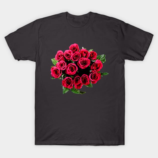 ROSES BOUQUET T-Shirt by sonirt55